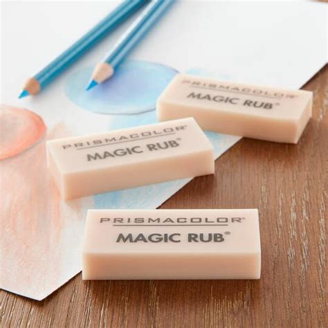 Magic Rub Erasers: Artists' Confidence in Erasing Mistakes